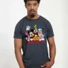 Mickey Classic Disney Squad Unisex - T-Shirt Print - Melange Black -Disney 012cc88de3d5444d8f9553fd75590cd6