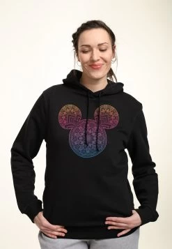 Disney Classic Mickey Mickey Mandala Fill - Hoodie - Black