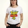 Disney Toy Story Full Color Logo - T-Shirt Print - White -Disney 0a7b9d8876054587b96fcc5c9b13118c