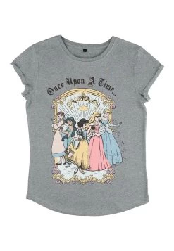 Disney Princesses Vintage Princess Group - T-Shirt Print - Melange Grey 10 Disney Princesses Vintage Princess Group - T-Shirt Print - Melange Grey -Disney 0ca4ae568ed24aa5a34b2e948841be10
