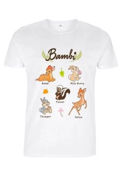 Disney Bambi Textbook - T-Shirt Print - White