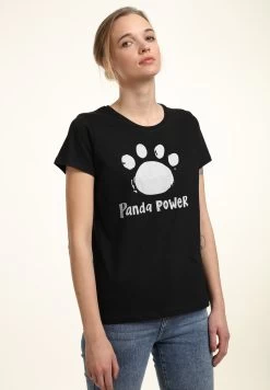 Disney Turning Red Panda Power - T-Shirt Print - Black -Disney 0ff1d827208049a4a367809377df8edc