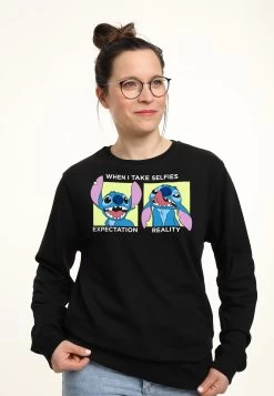 Disney LiloStitch Stitch Selfie - Sweater - Black -Disney 114db236982f4e4a8af0e73d99d3aa41