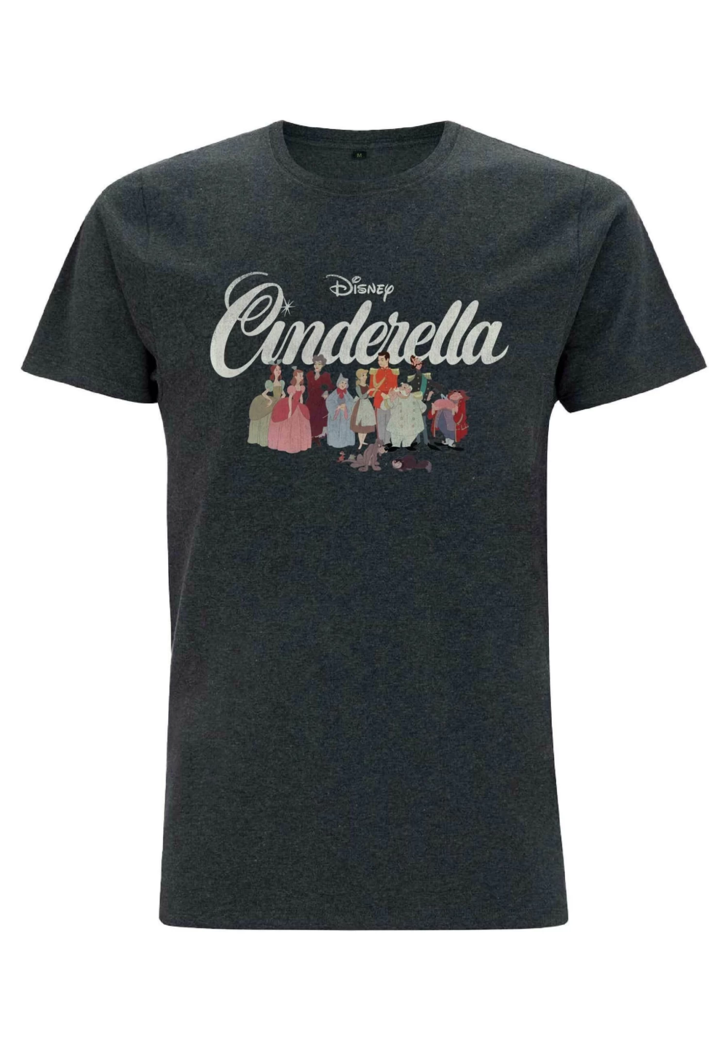 Disney Cinderella Cinderella Group - T-Shirt Print - Melange Black 3 Disney Cinderella Cinderella Group - T-Shirt Print - Melange Black