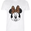 Disney Classic Mickey Modern Minnie Face Leopard - T-Shirt Print - White -Disney 133209471d6e4fcabcebe6bb43e9ee78