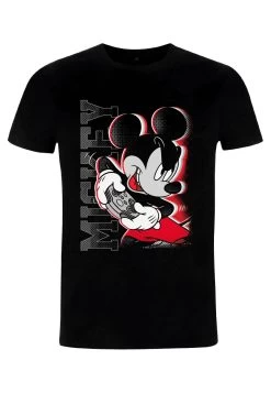 Disney Mickey Mouse Mickey Gamer Unisex - T-Shirt Print - Black -Disney 13c160d9f6e0497698a4ef18a5235de5