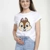 Disney Mickey & Friends Chip Big Face - T-Shirt Print - White -Disney 152c96e43eb04c83a00c3b8930c5d04b