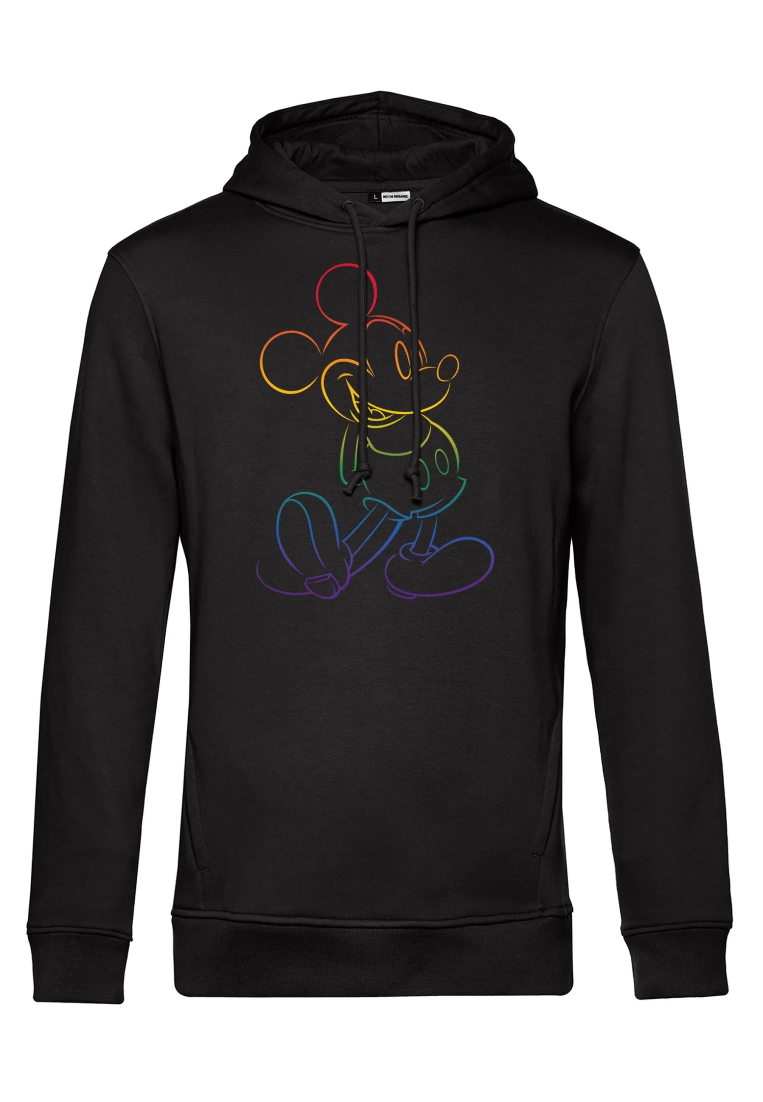 Disney Mickey Mouse Big Pride - Hoodie - Black 6 Disney Mickey Mouse Big Pride - Hoodie - Black - Afbeelding 4