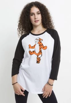 Disney Winnie The Pooh Basic Sketch Tigger - Longsleeve - White Black -Disney 19dfed479c1a4166b653d0032f47b3f2