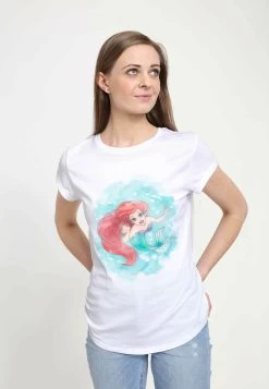 Disney The Little Mermaid Sea Colors - T-Shirt Print - White -Disney 19ed4882e11946908b020b85a7fa1183
