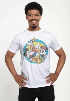 Disney Classic Mickey Original Buddies Unisex - T-Shirt Print - White