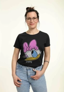 Disney Mickey Classic Daisy Big Face - T-Shirt Print - Black 10 Disney Mickey Classic Daisy Big Face - T-Shirt Print - Black -Disney 205811139b984e5e98d80022544600aa