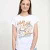 Disney Alice In Wonderland White Rabbit - T-Shirt Print - White