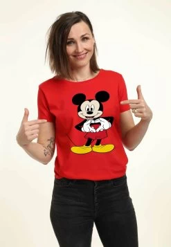 Disney Classic Mickey Mickey Love - T-Shirt Print - Red -Disney 22ab14376abf43fc9a1578004ef8bce0