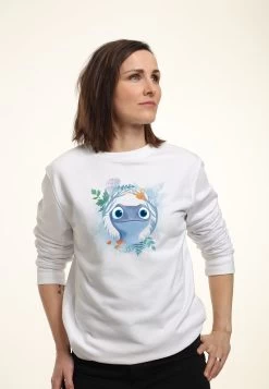 Disney Frozen Two Watercolor Salamander - Sweater - White
