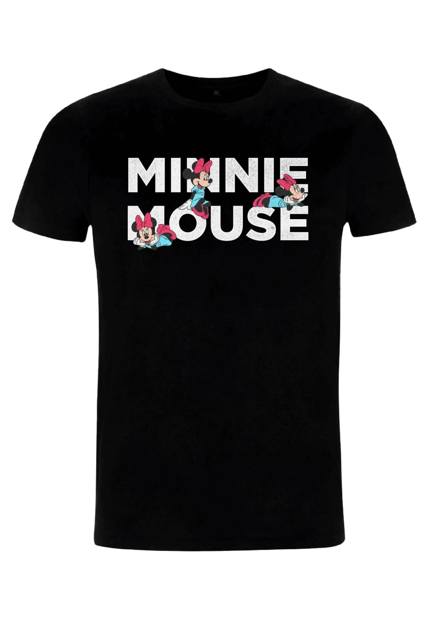 Disney Mickey Classic Minnie Stack - T-Shirt Print - Black 3 Disney Mickey Classic Minnie Stack - T-Shirt Print - Black
