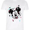 Disney Mickey Mouse Pixel Mickey - T-Shirt Print - White -Disney 24ba599ef8114a9496ae5f0084621f1c
