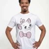 Disney The Aristocats Marie Big Face Unisex - T-Shirt Print - White -Disney 253dfffa8d594ba8ac4e1c866265213b