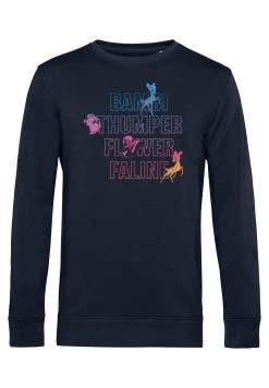 Disney Bambi Characters Names Stacked - Sweater - Navy Blue -Disney 25430e44c58345688d03db687bf4b98c