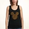 Disney Classic Mickey Cheetah Mouse - Top - Black 2 Disney Classic Mickey Cheetah Mouse - Top - Black -Disney 260a6f0403264d39aad8147cc50d1d36