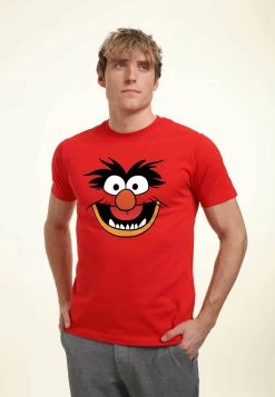 Disney Muppets Animal Costume Tee Unisex - T-Shirt Print - Red