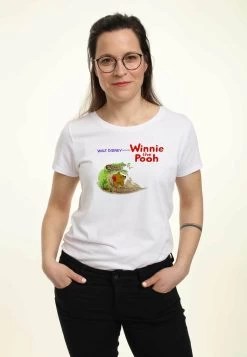 Disney Winnie The Pooh Winnie The Pooh Vintage - T-Shirt Print - White