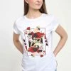 Disney Alice In Wonderland Queen Of Hearts - T-Shirt Print - White 2 Disney Alice In Wonderland Queen Of Hearts - T-Shirt Print - White -Disney 281bfc7bd93041e99d6828251db57631