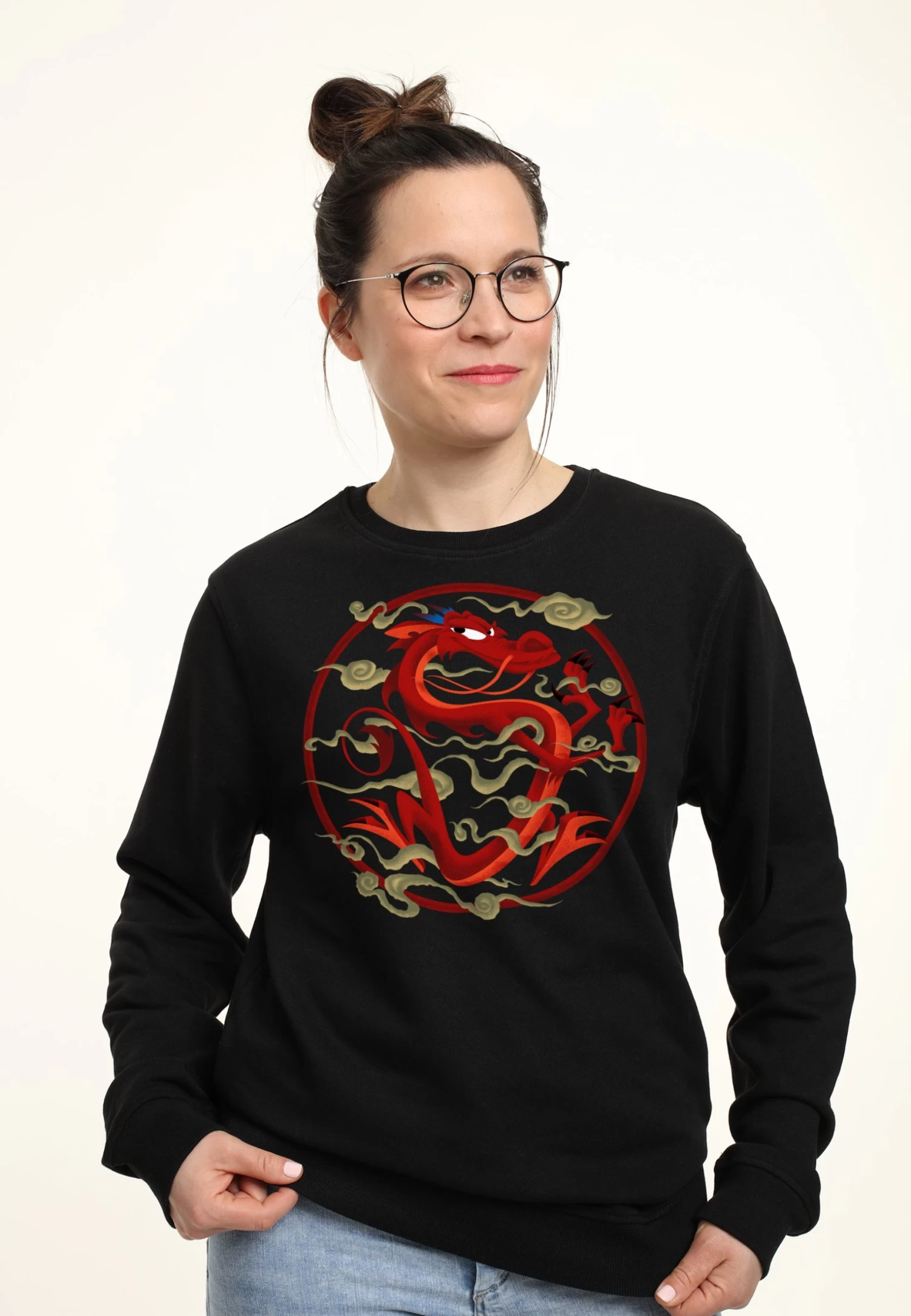 Disney Mulan Serpentine Salvation - Sweater - Black 5 Disney Mulan Serpentine Salvation - Sweater - Black - Afbeelding 3