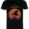 Disney Aladdin Flying High - T-Shirt Print - Black -Disney 2874ae5b580d4dcb96a89db4e1673ec0