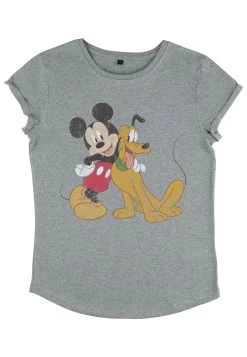 Disney Classic Mickey Mickey And Pluto - T-Shirt Print - Melange Grey 7 Disney Classic Mickey Mickey And Pluto - T-Shirt Print - Melange Grey -Disney 28e76655ba9a45e9981d152bf5ea3121