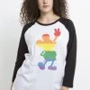 Disney Mickey Classic Love Is Love Pride Mickey - Longsleeve - White Black 2 Disney Mickey Classic Love Is Love Pride Mickey - Longsleeve - White Black -Disney 296d827b90be46e4a5bbbd97bab15a54