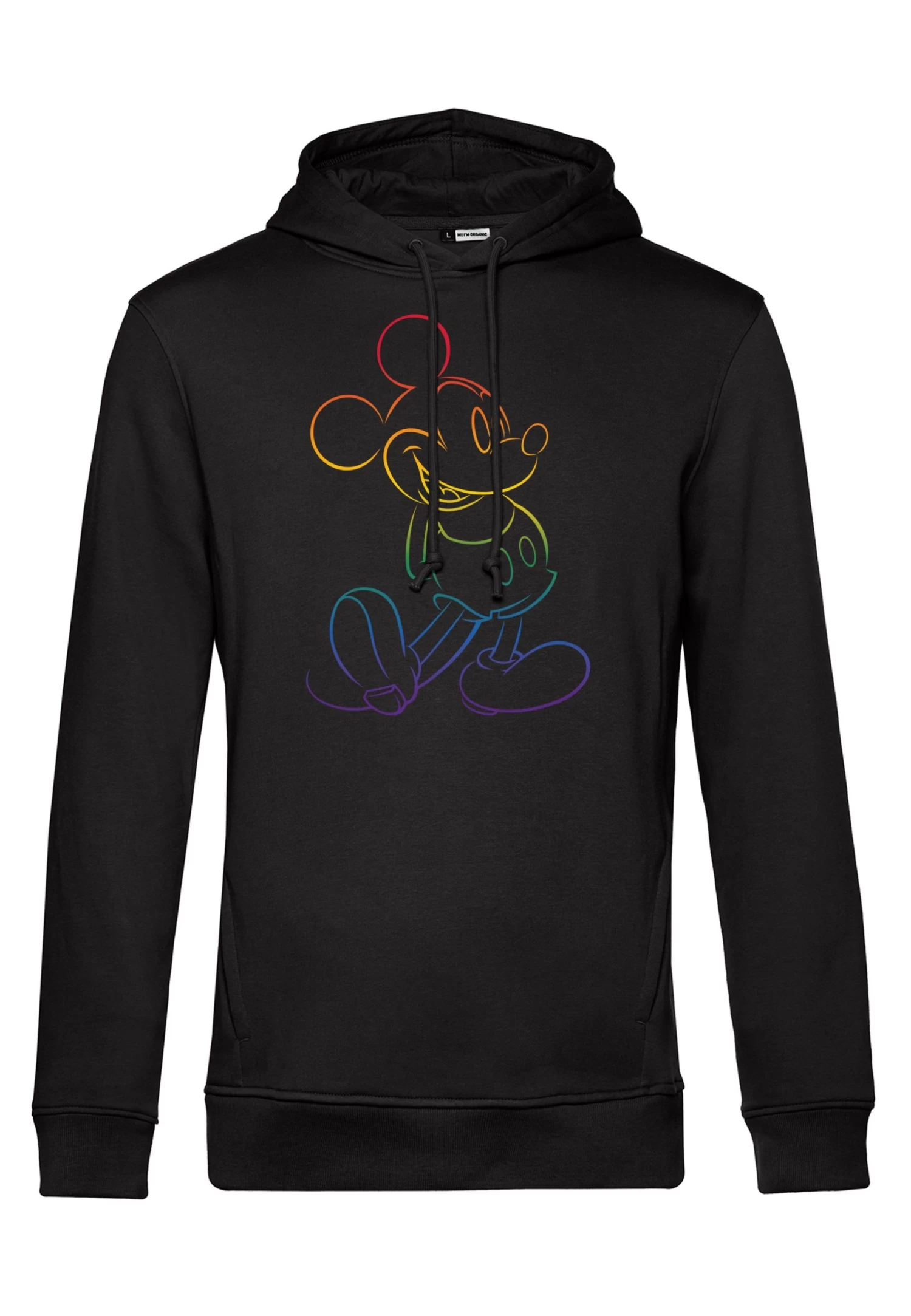 Disney Mickey Mouse Big Pride - Hoodie - Black 5 Disney Mickey Mouse Big Pride - Hoodie - Black - Afbeelding 3