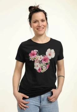 Disney Classic Mickey Tropical Mouse - T-Shirt Print - Black -Disney 2aff3ebe1dbe45bdab6a37c6460ca08b