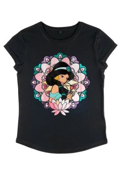 Disney Aladdin Glass Jasmine - T-Shirt Print - Black -Disney 2b101661d3b942b49d8e639b45e08a04