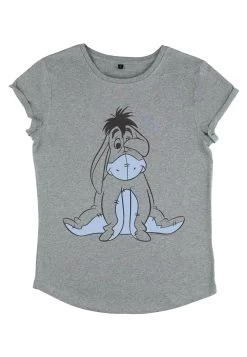 Disney Winnie The Pooh Basic Sketch Eeyore - T-Shirt Print - Melange Grey -Disney 2c1f81d6da1246ac86125d938fa396a5