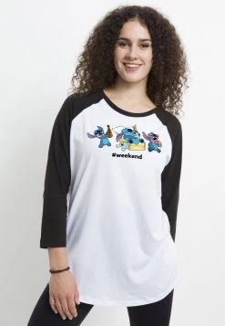 Disney Lilo & Stitch Stitch Weekend - Longsleeve - White Black 10 Disney Lilo & Stitch Stitch Weekend - Longsleeve - White Black -Disney 2cee8148088c487087ddb06c455aa12d