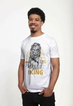 Disney Lion King Lion King Group Unisex - T-Shirt Print - White -Disney 2e0b723742b94748b71d9714a4d790a7