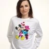 Disney Mickey Mouse Mickey Minnie Love - Sweater - White 1 Disney Mickey Mouse Mickey Minnie Love - Sweater - White -Disney 2e8e323dbcfa4aeb87ac465bb53ca4f6