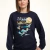 Disney Peter Pan Grow Up Never - Sweater - Navy Blue -Disney 324c3ee407ed4a51a77cceefc14f8b55