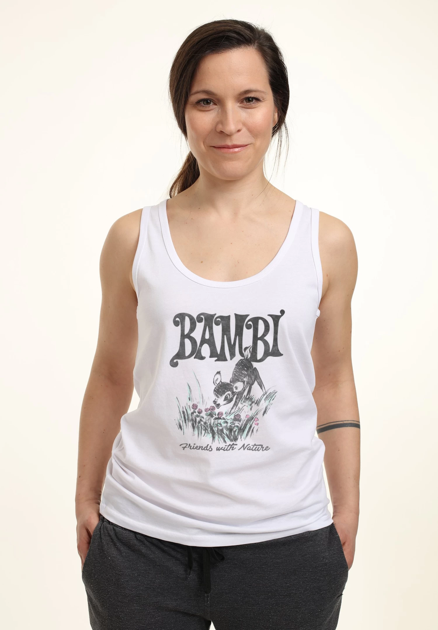 Disney Bambi Bambi Nature- Top - White 6 Disney Bambi Bambi Nature- Top - White - Afbeelding 4