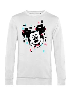 Disney Mickey Mouse Pixel Mickey - Sweater - White -Disney 328be293b22c4c1d8bcb4698748e7a63