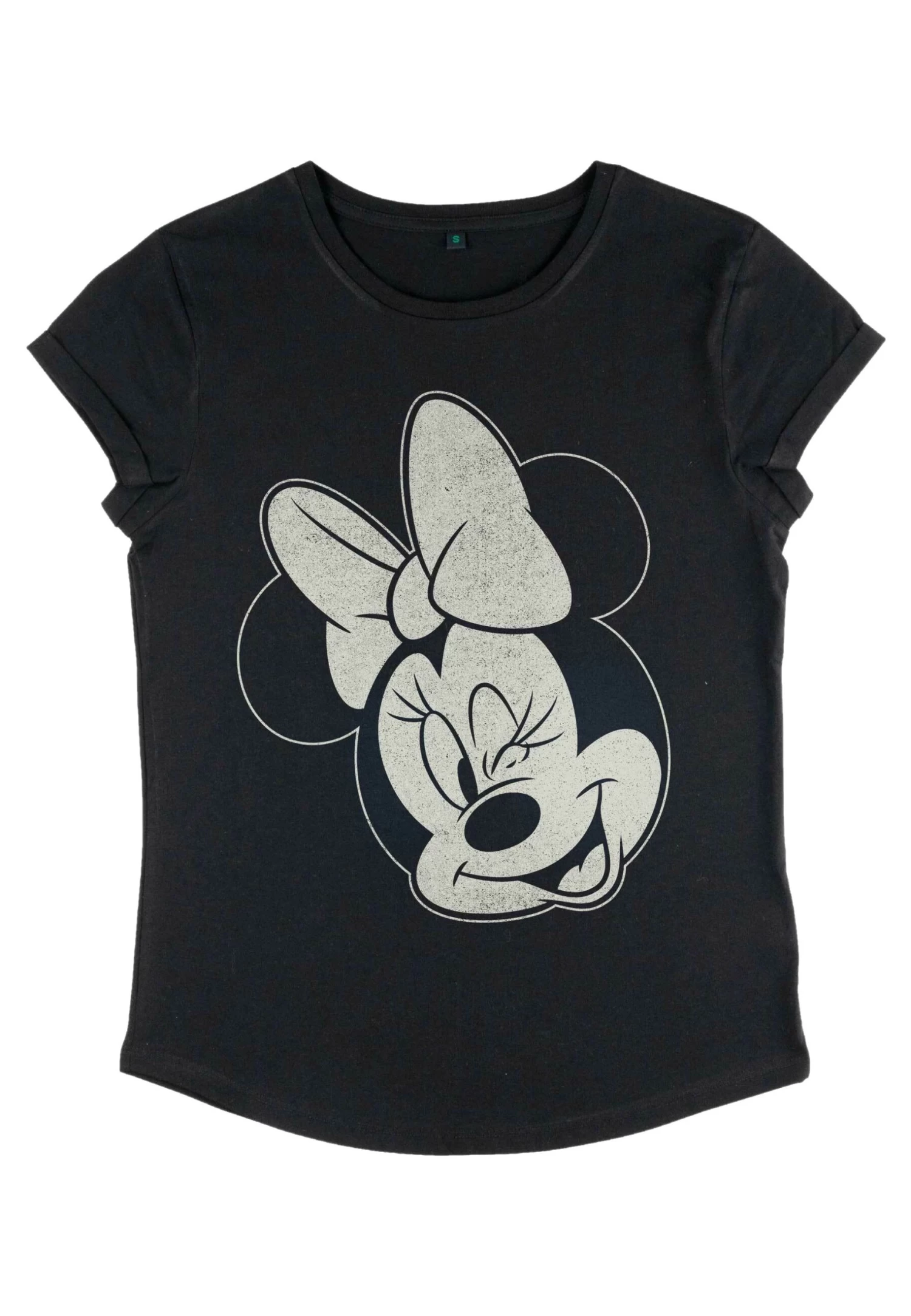 Disney Mickey Classic Minnie Wink - T-Shirt Print - Black 7 Disney Mickey Classic Minnie Wink - T-Shirt Print - Black - Afbeelding 5