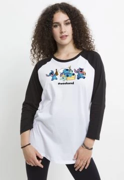 Disney Lilo & Stitch Stitch Weekend - Longsleeve - White Black 11 Disney Lilo & Stitch Stitch Weekend - Longsleeve - White Black -Disney 333c9d8f2c16429784b9aed4d63bc5cb