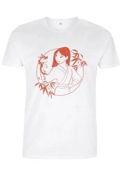 Disney Mulan Mulan Bamboo Unisex - T-Shirt Print - White -Disney 33bff6a3d2174db1a653ea048ab3f1c5