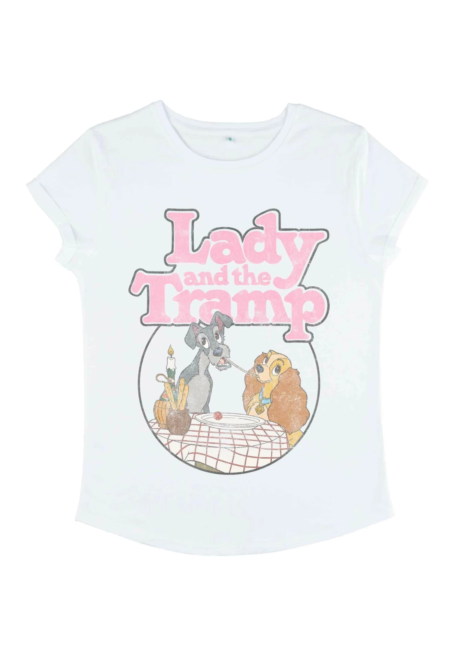 Disney Lady & The Tramp Lady And The Tramp - T-Shirt Print - White 7 Disney Lady & The Tramp Lady And The Tramp - T-Shirt Print - White - Afbeelding 5