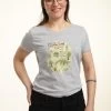 Disney Winnie The Pooh Acre Map - T-Shirt Print - Heather Grey -Disney 353b24cf19044ffaaa87126c5ddb0393
