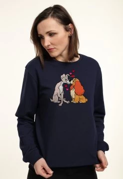 Disney Lady And The Tramp Puppy Love - Sweater - Navy Blue -Disney 36b1057ec3864a12bf59b02cb7b0ebb8