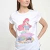 Disney Wreck-It Ralph 2 Signing Ariel - T-Shirt Print - White -Disney 37f65cc9e84c470193d59a7ece2cd653