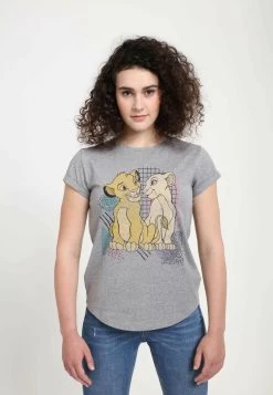 Disney The Lion King Lion King Nostalgia - T-Shirt Print - Melange Grey -Disney 386e3583eddc4f57b1a9d9fba0e193a1