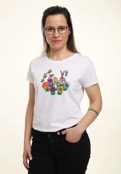 Disney Alice In Wonderland Alice In Flowerland - T-Shirt Print - White -Disney 3877cc83f963449fb7e77de26ade04f6